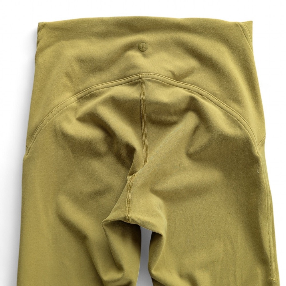 Lululemon Instill High Rise 25" Leggings Auric Gold‎ Sz 4 Yoga Pants - Picture 9 of 12